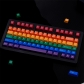 GMK Pride 104+25 PBT Dye-subbed Keycaps Set Cherry Profile for MX Switches Mechanical Gaming Keyboard